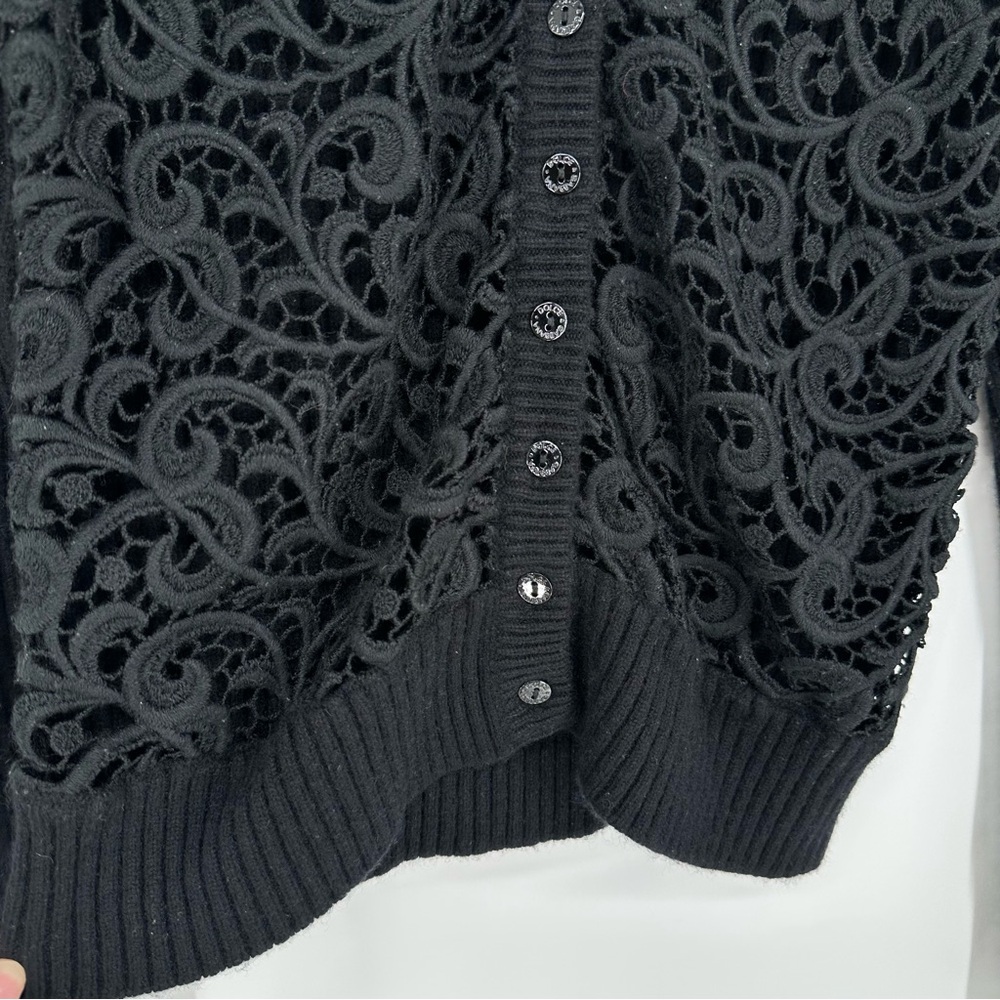 Dolce & Gabbana Cashmere Lace Button up Cardigan - Picture 4 of 12
